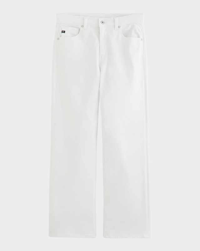 Brinley Mid-Rise Straight Crop Jeans